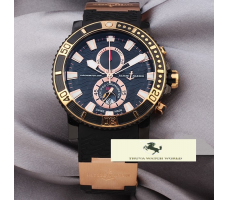 HK879 ULYSSE NARDİN MAXİ MARİNE CHRONOMETER 200M PVD KASA
